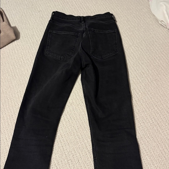 Agolde Riley Crop Black - Picture 4 of 4